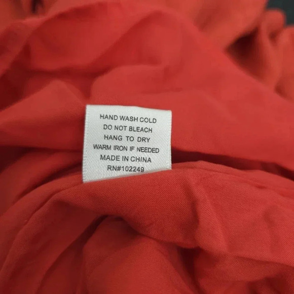 Skies are blue ruffle tiered dress L - Picture 12 of 13